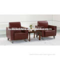 KL-S026 durable modern competitve price factory direct sell customizable general leather fabric set green material office sofa